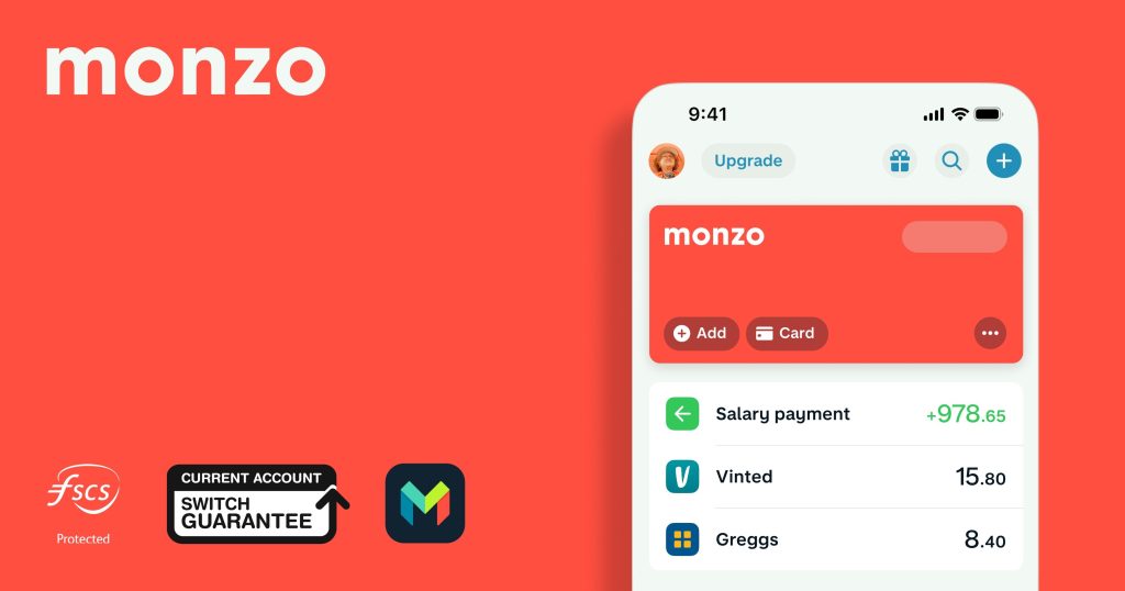 Monzoとは？イギリス発モバイルバンクの特徴と魅力